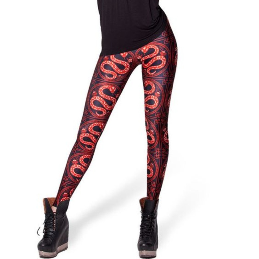 Blackmilk Year of the Snake Leggings